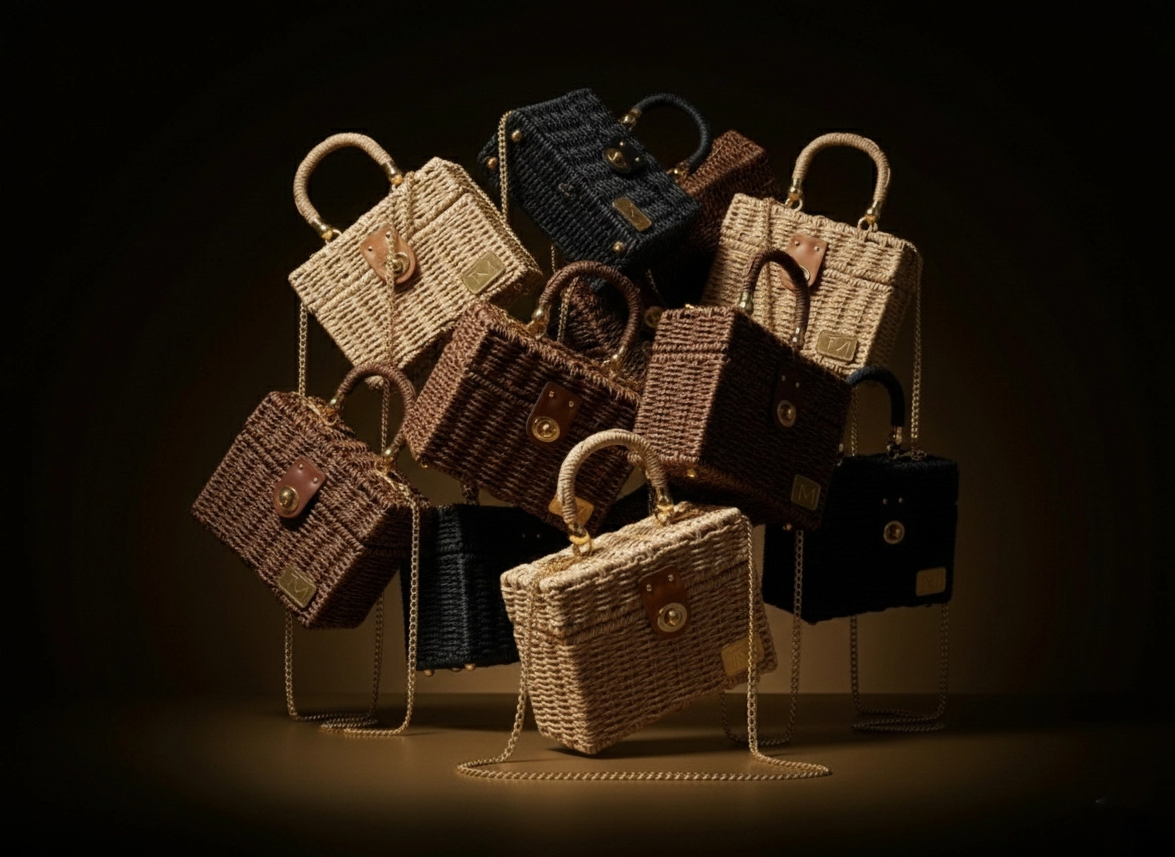 Lisl — Dirndltasche aus Rattan · Aufnahme 5