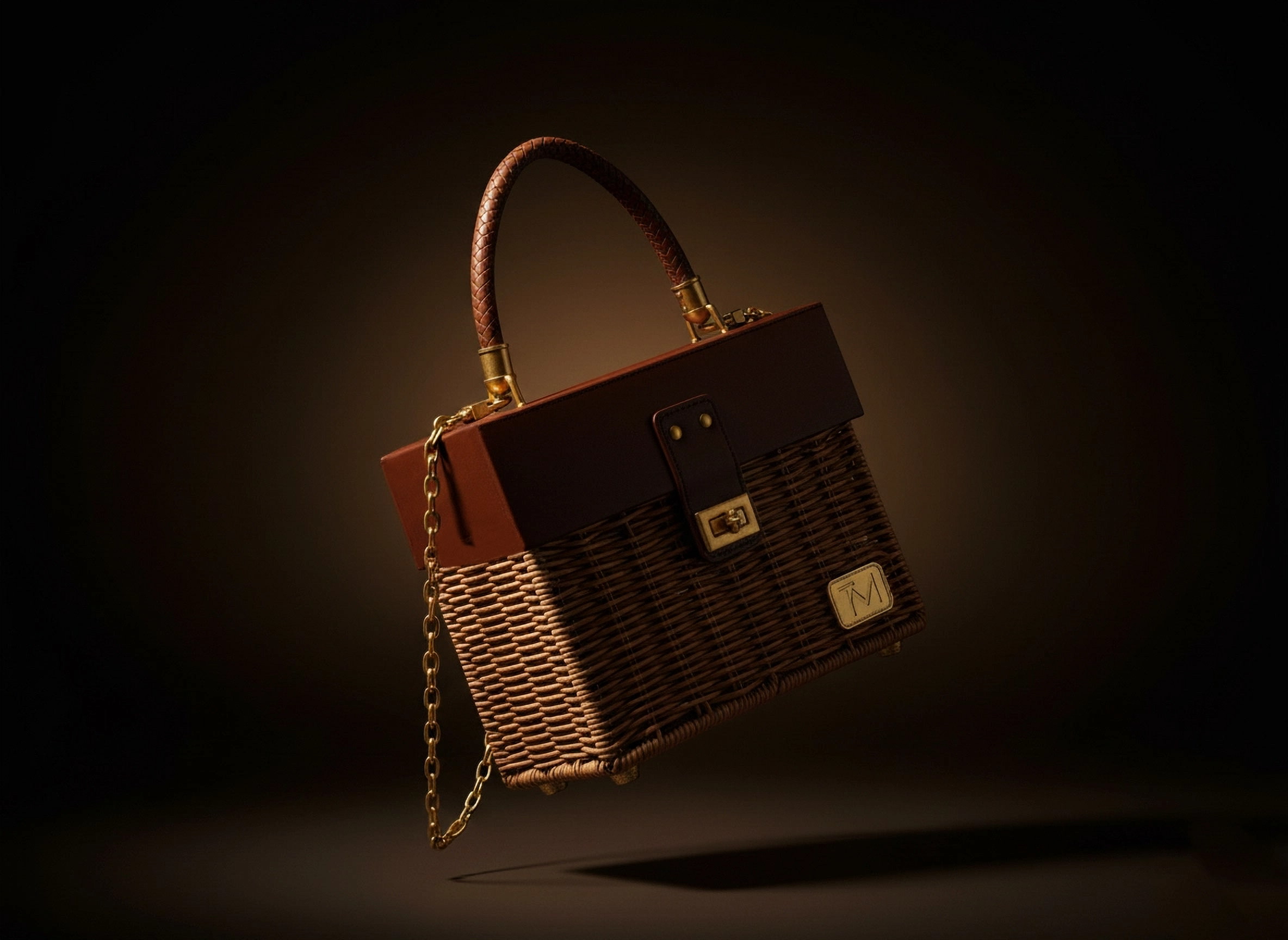 Sissi — Trachtentasche aus Rattan · Aufnahme 4