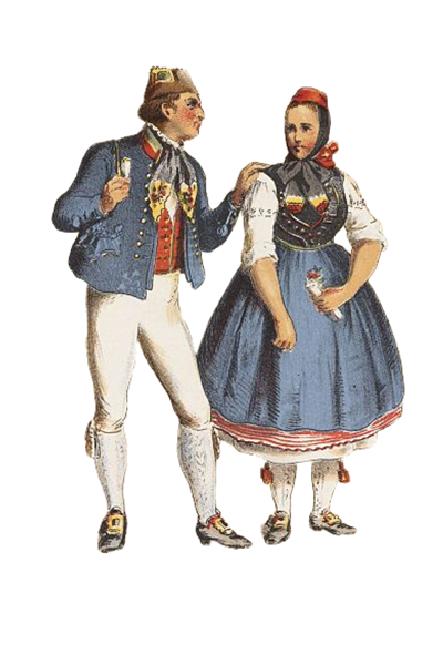 Dirndl im Sonntagsgewand